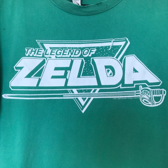 💚 Legend of Zelda 2007 Large Tee - Picture 4 of 11